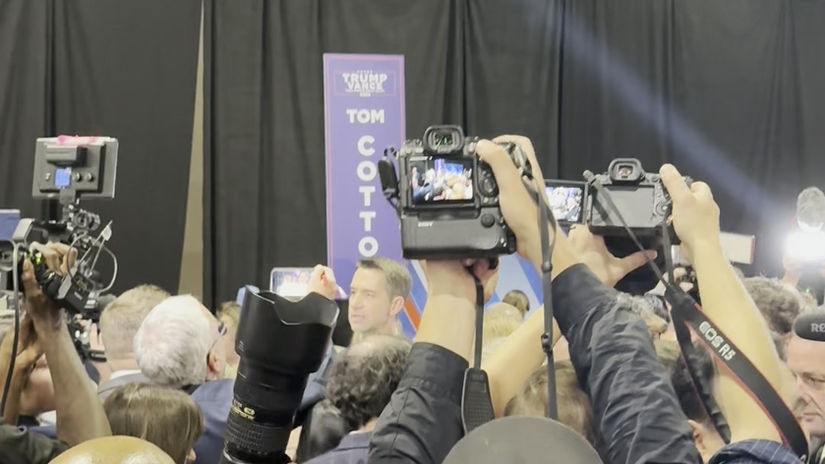 Spin Room Floor -2024 Presidential Debate